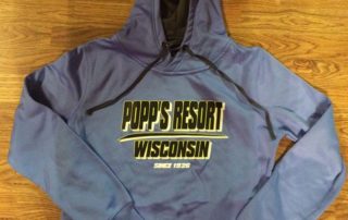 Popp's Resort rain jacket.